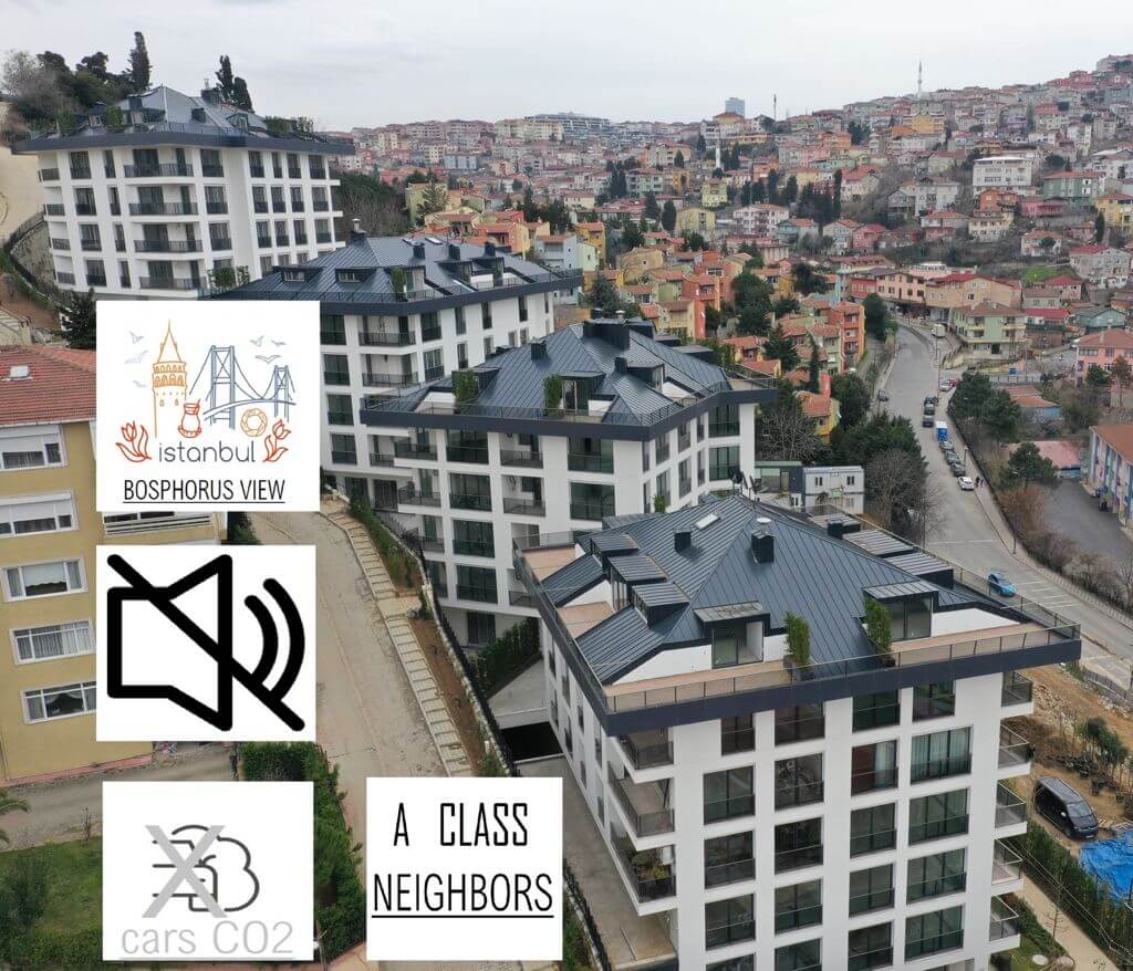 خرید آپارتمان مجتمع مسکونی مانا چنگلکوی ( MANA BOSPHORUS ÇENGELKÖY )