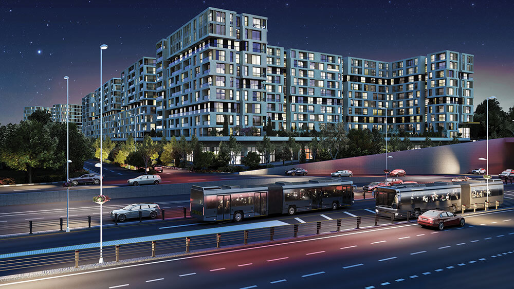 خرید آپارتمان مجتمع مسکونی وست ساید استانبول ( WEST SIDE ISTANBUL )