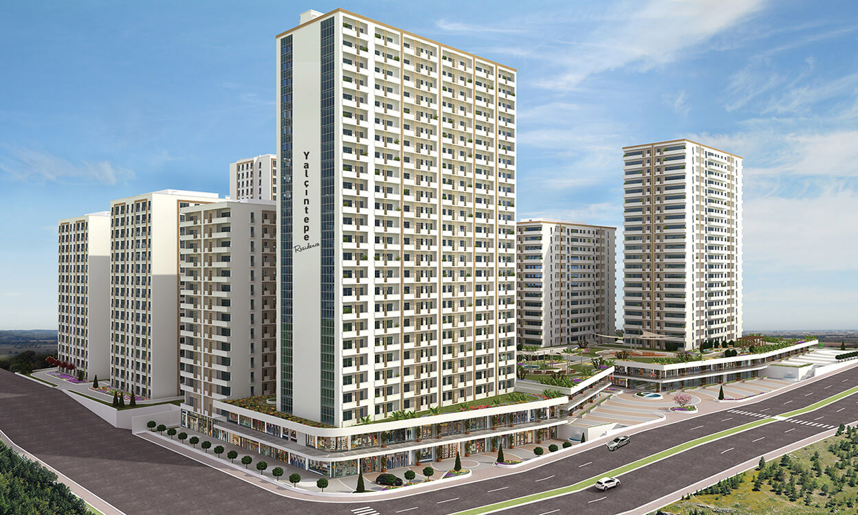خرید آپارتمان مجتمع مسکونی یالچین تپه ( Yalçıntepe Residence )