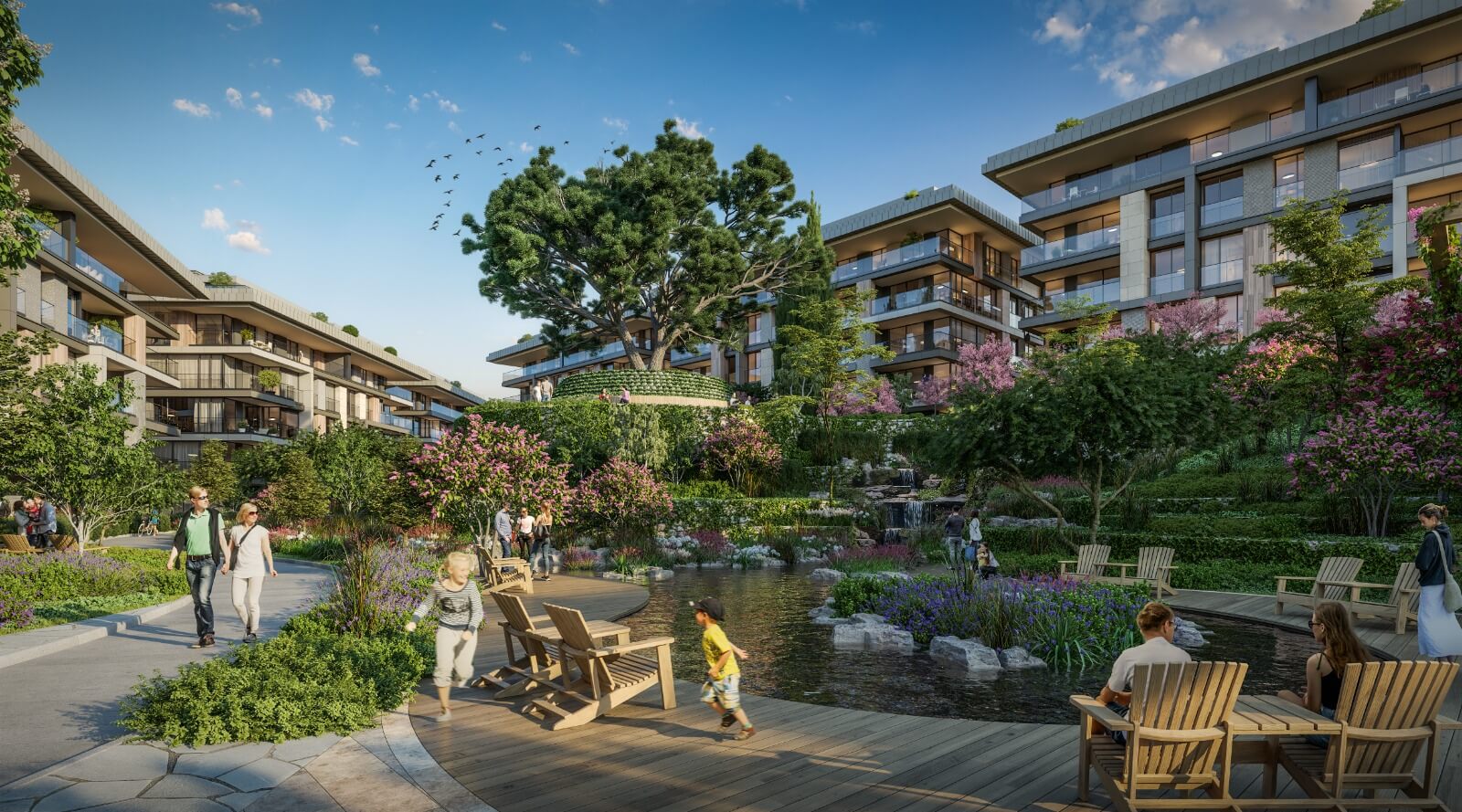خرید آپارتمان مجتمع مسکونی نیداپارک چنگلکوی ( NİDAPARK ÇENGELKÖY )